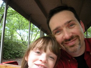 2009-07-31 Anna and James at Zoo Atlanta Anna and me at Zoo Atlanta
