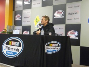 Kenny Wallace 500th Nationwide Start, Iowa 2011