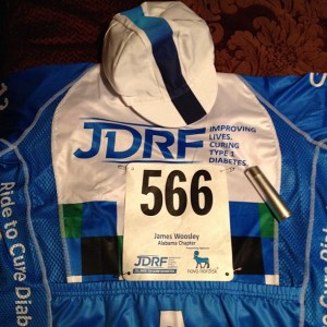 My JDRF Ride Gear